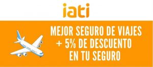 DESCUENTOS EN SEGUROS DE VIAJE IATI